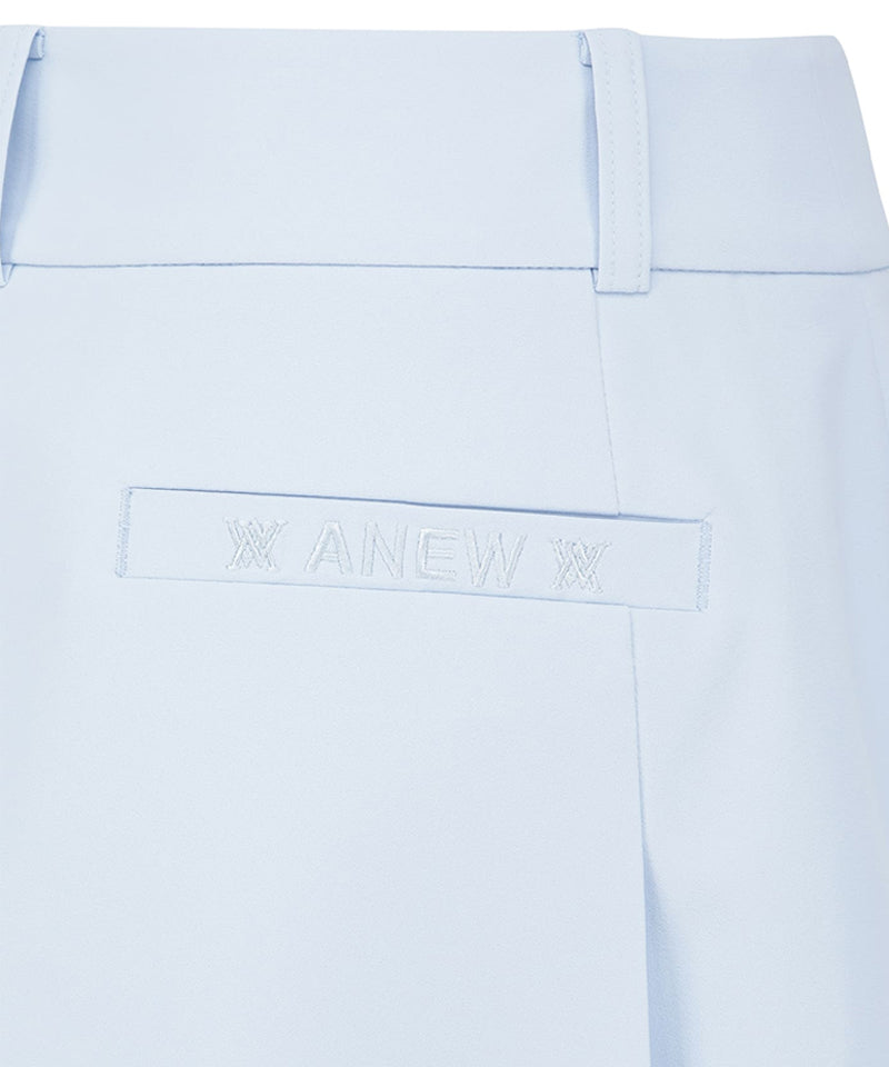 ANEW Golf Women's SM Back Pleated Skirt - Light Blue