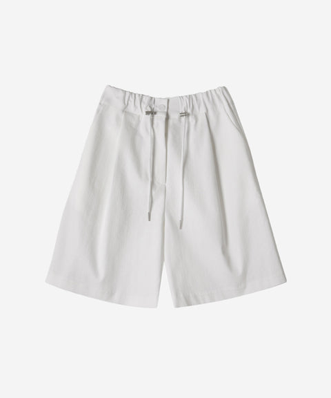OBER Golf Stretch Wide Half Pants - White