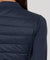 XEXYMIX Golf Finger Hole Lightweight Padded Jersey Jacket - Blueberry Navy