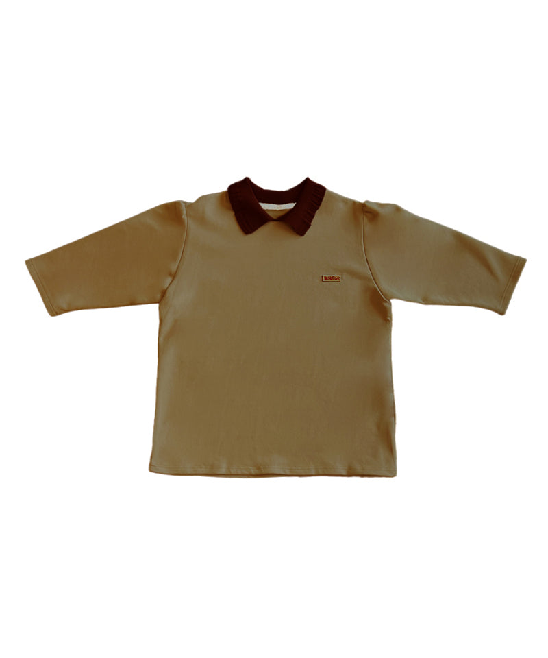 BENECIA 12 Cushion Frill Collar 7-Part - Camel
