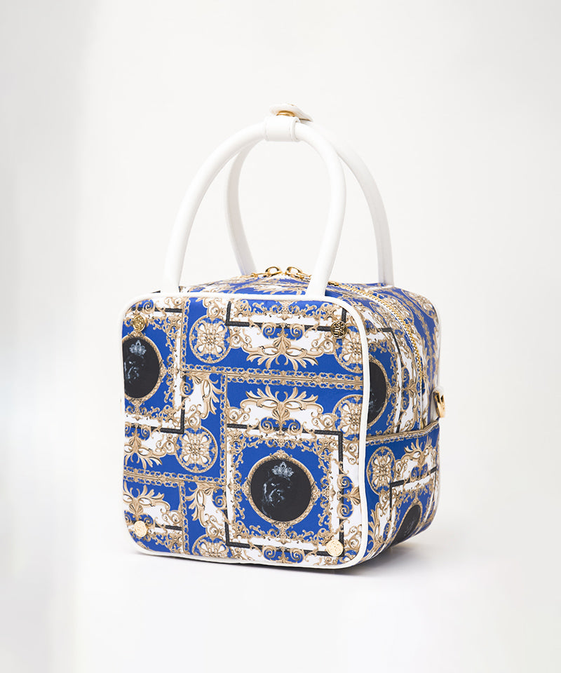 UTAA Women's Color Season Baroque Cube Bag - Blue
