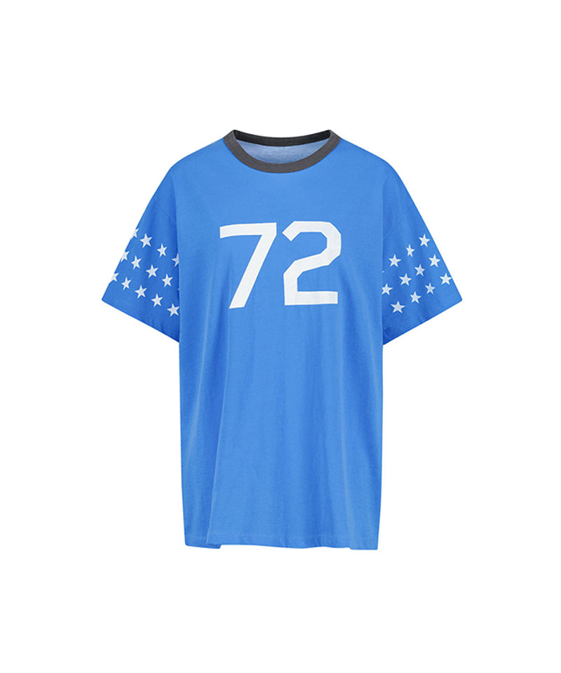 LE SONNET 72 Stars T-shirts - Blue
