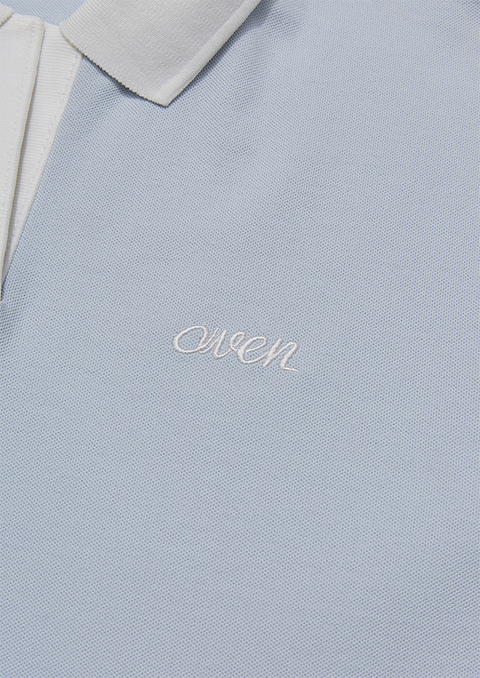 AVEN Soft Cool Polo Sky - Blue