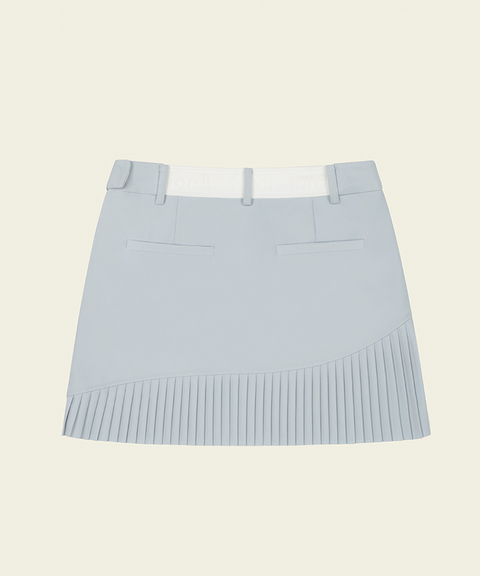 FORDI Elastic Band Skirt - Baby Blue
