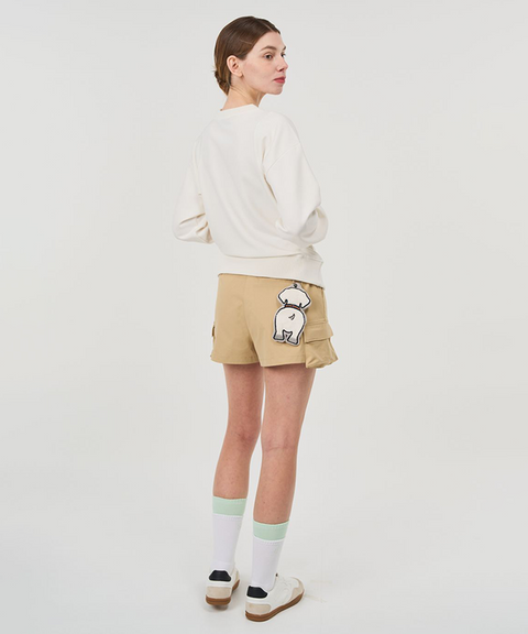 POSHERD Puppy Golf Ball Towel - Beige