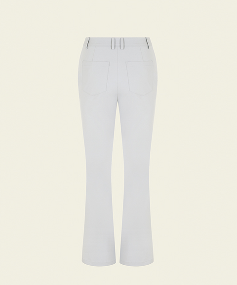 FORDI Signature Bootcut Long Pants - Grey