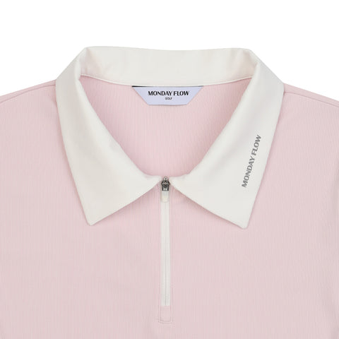 Monday Flow Slim Layer Carat Top - Light Pink
