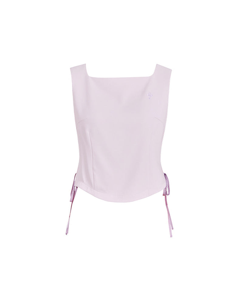 J.Jane Side Slit Vest - Pink