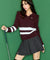 XEXYMIX Golf Two-Way High Neck Knitwear - Red