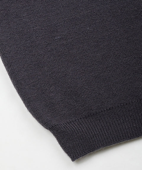 MACKY Golf: Logo Short-Sleeve Knit T-Shirt - Charcoal