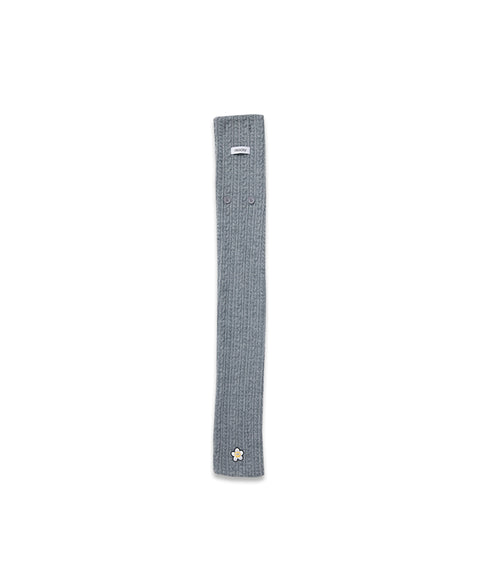MACKY Golf: Point Button Knit Muffler - 3 Colors