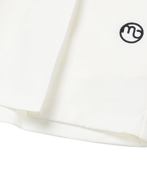 [Warehouse Sale] MACKY Golf: Wavy Short Pants - White