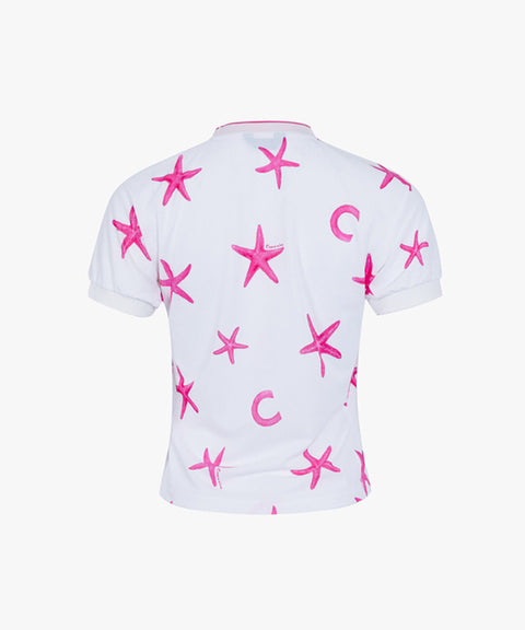 CREVE NINE: Marine Star Cooling Round Tee - 2 Colors