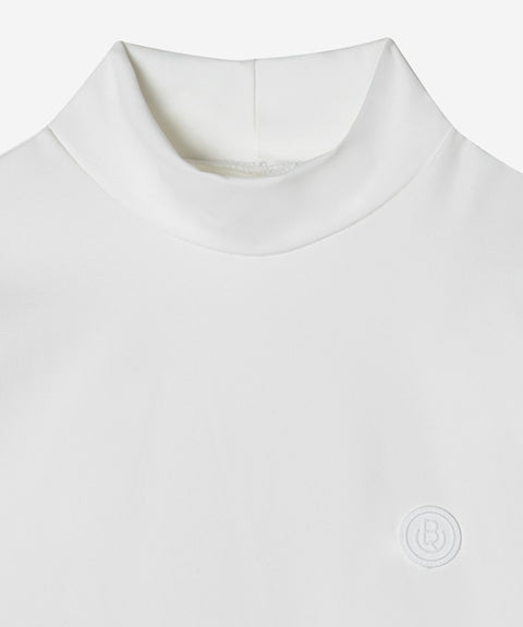 OBER Golf Functional Stretch Color Block T-shirt - Beige Combination