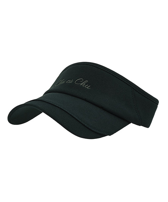 CHUCUCHU Lettering Deep Visor  - Deep Green