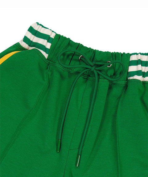 LE SONNET Retro mood Shorts - Green