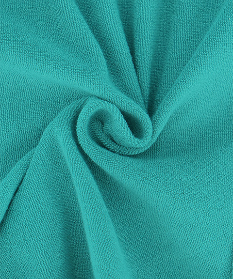 LE SONNET Button Shorts - Emerald Green