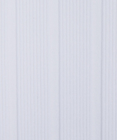 CREVE NINE: Round Ribbed Knitwear - White