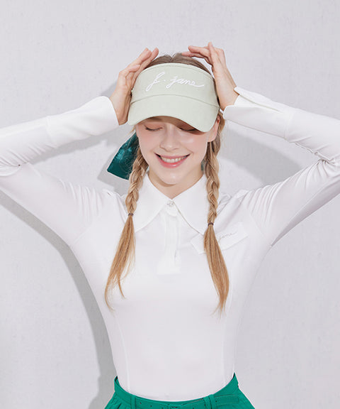 J.Jane 2way Fur Ear Flap Suncap - Melon