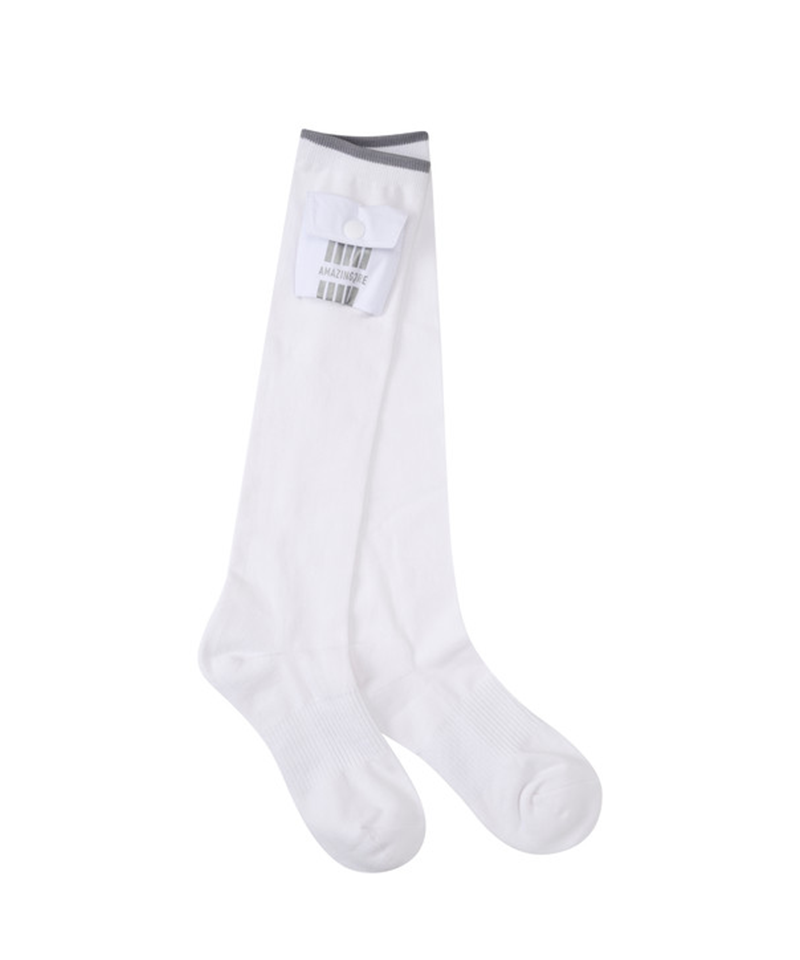 Amazing Cre Pocket Point Knee Socks - 2 Colors