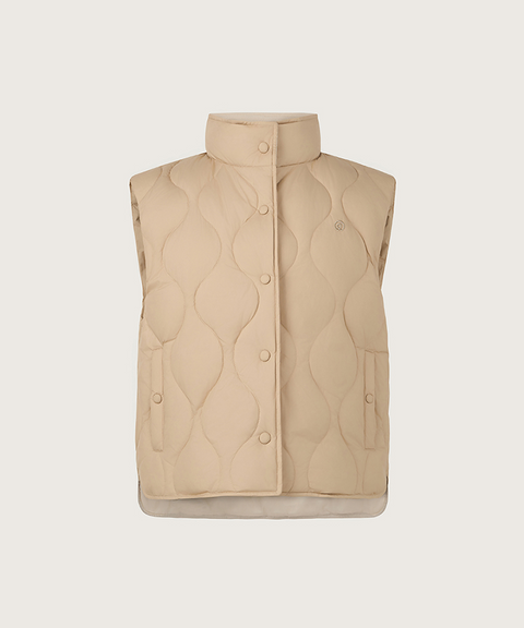 FORDI Airy Duck Down Vest - Beige