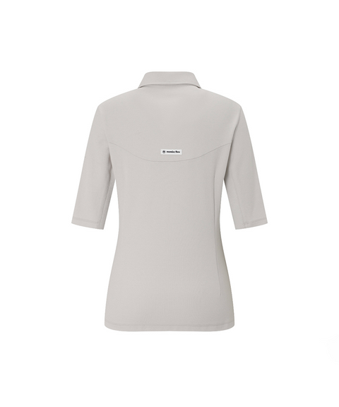 Monday Flow Classic Half Sleeve Top - Light Beige