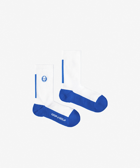 GFJ Golf Women's Colour Block Crew Socks - 3 Colors