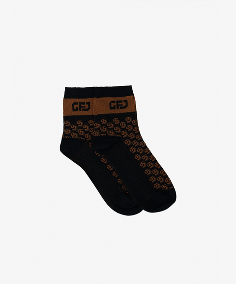 GFJ Golf Women's Jacquard Ankle High Sock - 3 Colors