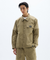 Jamie West Detachable Collar Point Stretch Jacket Beige