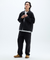 Jamie West Detachable Fatigue Cargo Stretch Pants - Black