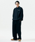 Jamie West Gorden Collar Pocket Sweatshirts - Black
