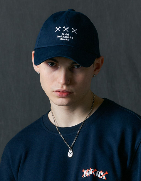 Jamie West Gordon Slogan Ballcap - Navy