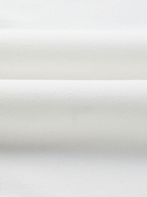 Jamie West Nick Stripe Collar Point Essential P-Shirts - White