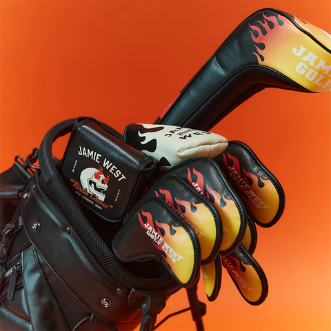 Jamie West Simon Mallet Putter Cover - Black