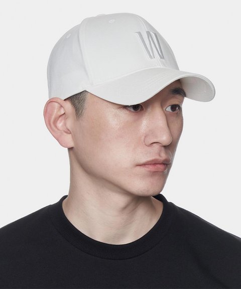 Jamie West Wayne Ballcap - White