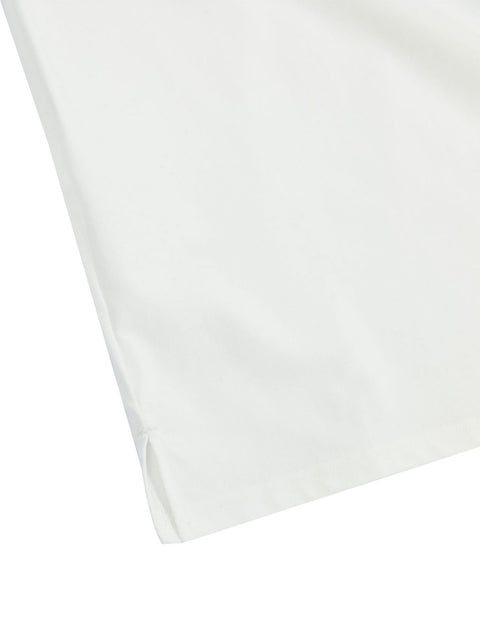Jamie West Woven Combined Point P-Shirts - White