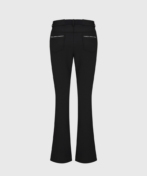 KANDINI Signature Semi-Bootcut Pants - Black