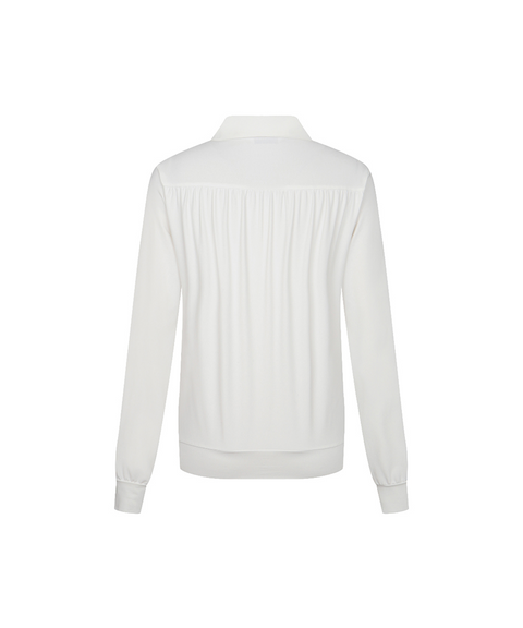 Monday Flow Light Stretch Long Sleeve Top - White