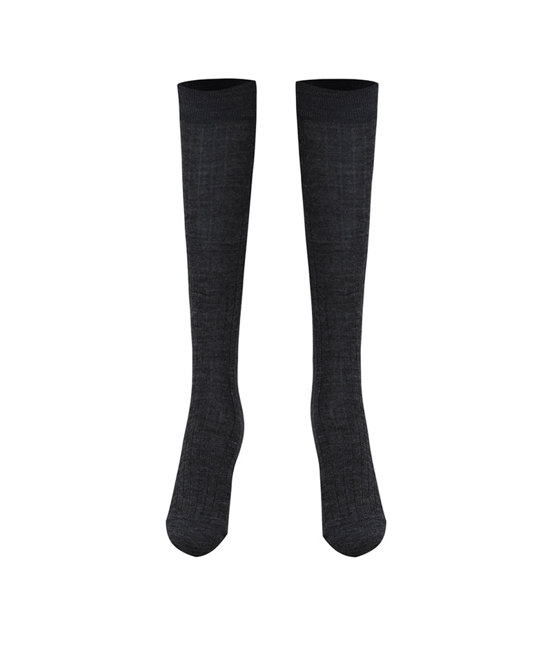 Anell Golf Lin Knit Socks - Gray