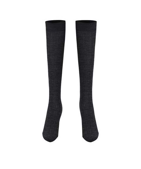 Anell Golf Lin Knit Socks - Gray