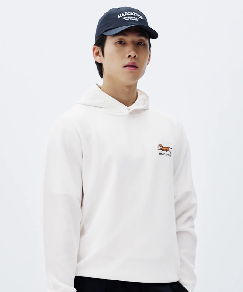 MCC Men's Breeze Hooded Sweater - Off White