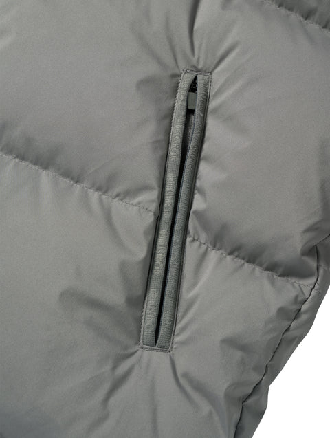 Goal Studio Men's Essential Hooded Puffer Down Jacket - Grey