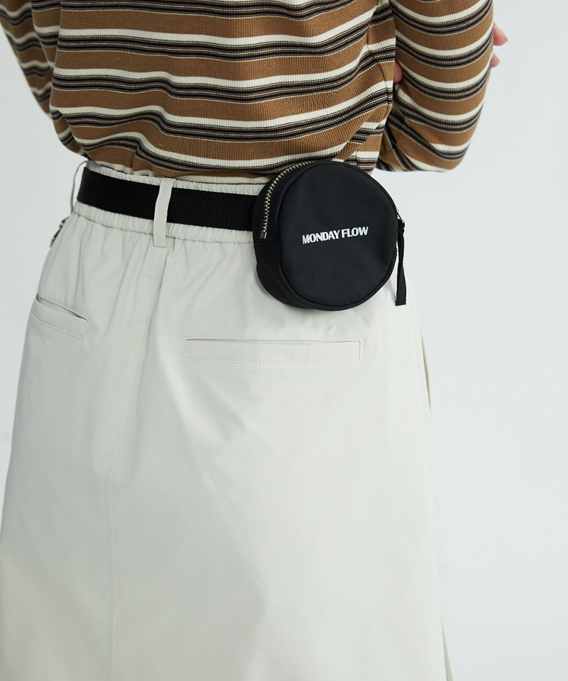 Monday Flow Munple Ball Pouch Belt Bag (Set) - Black