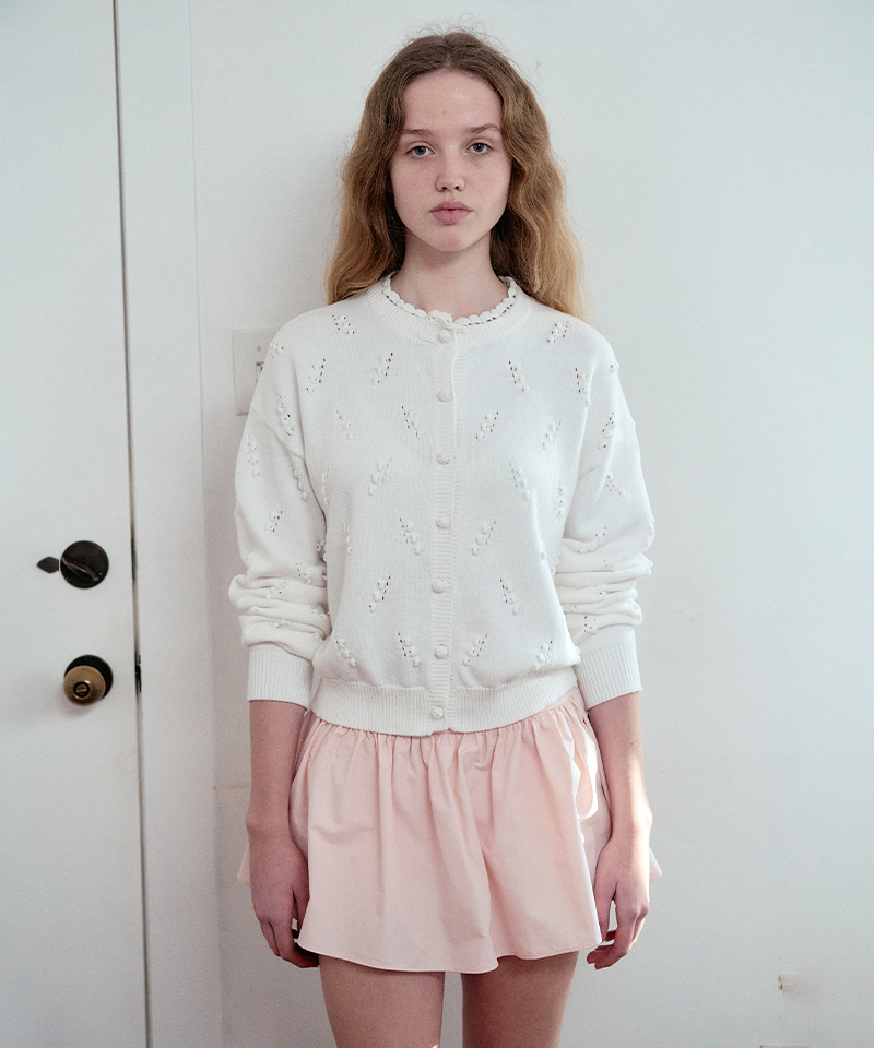 Bibiy. STELLAR OPEN CARDIGAN 新品タグ付き　ホワイト BiBiy STELLAR OPEN CARDIGAN｜Yahoo!フリマ（旧PayPayフリマ）