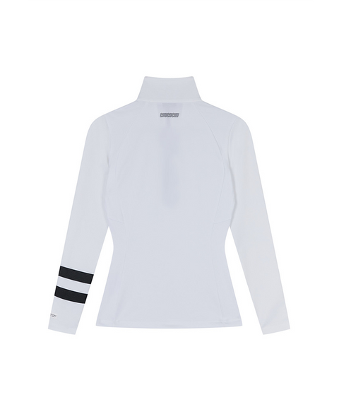Slim Line Half Zip-Up T-Shirt - 2 Colors