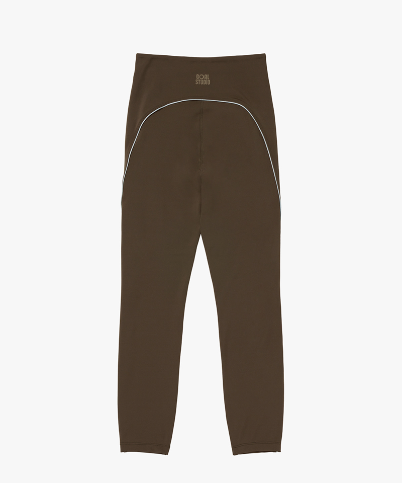 Goal Studio Women's Active Leggings - Dark Brown