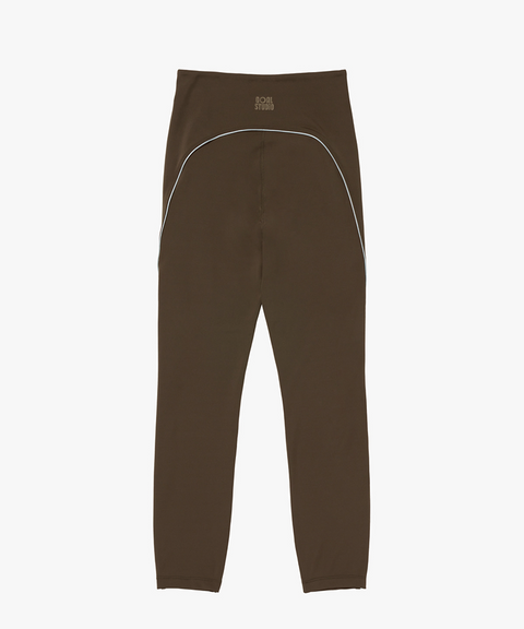 Goal Studio Women's Active Leggings - Dark Brown