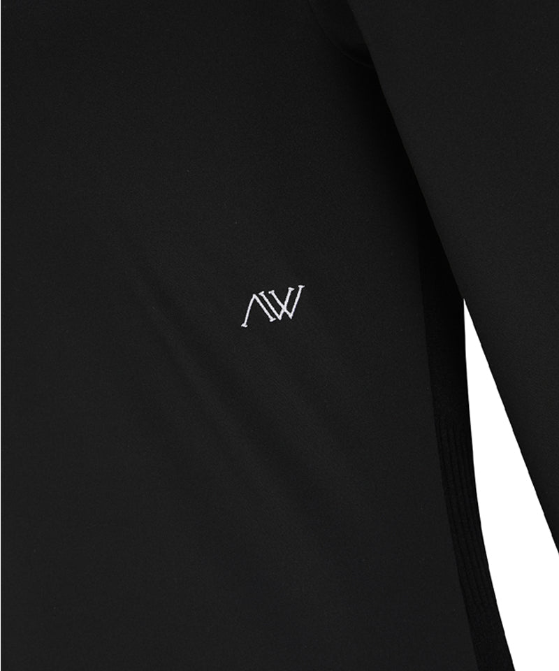 ☆ANEW GOLF☆ HYBRID LONG T-SHIRT Warehouse Sale] ANEW Golf Women's SP Hybrid Long T-Shirt - Black