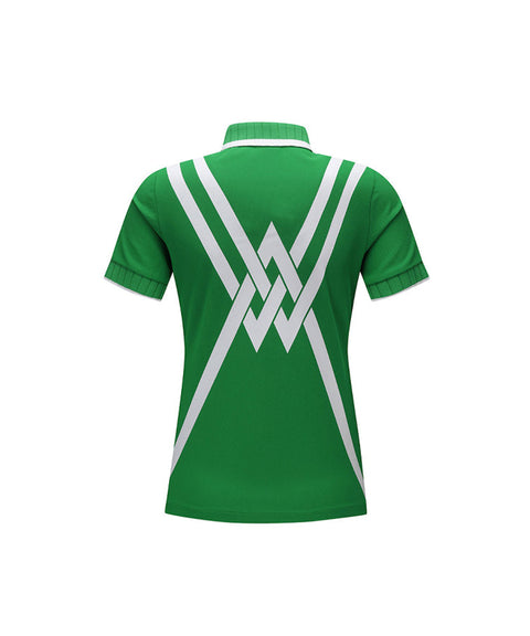 ANEW Golf: Women Back Signature Logo Pique Short T-Shirt