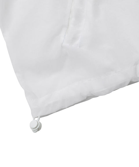 MACKY Golf: Skin Packable Hood Jacket - White